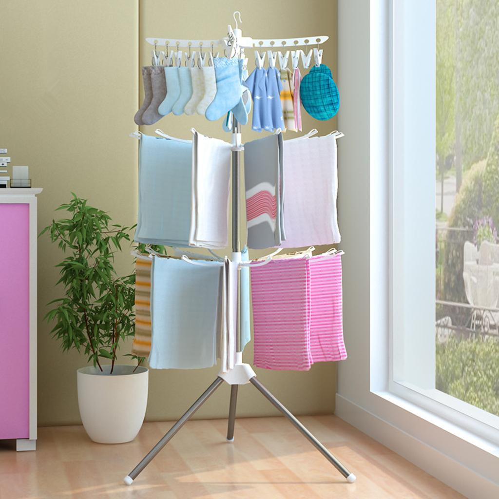 3 Tiers Foldable Drying Rack S - Baby Clothing Rack review and price