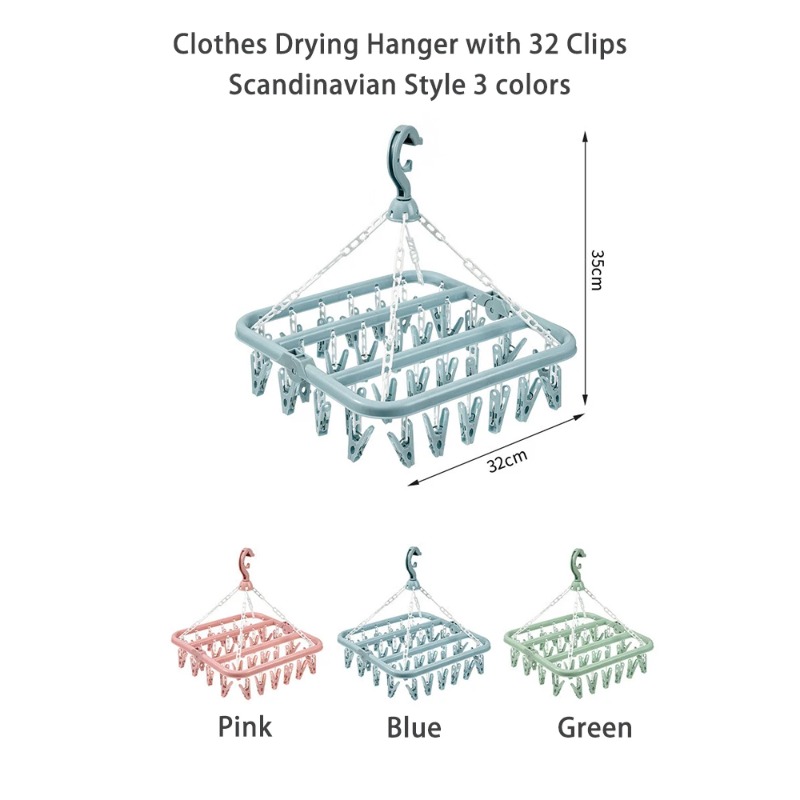 Clothes Drying Hanger with 32  - Baby Clothing Rack review and price