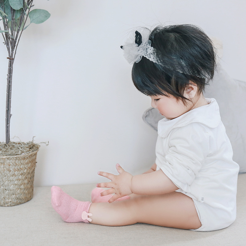 3Pairs/lot Mesh Infant Baby So - Toddler Sock Set review and price