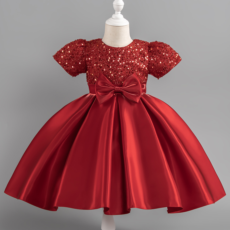 Baby Girls Christmas Dress Seq - Baby Xmas Clothing review and price