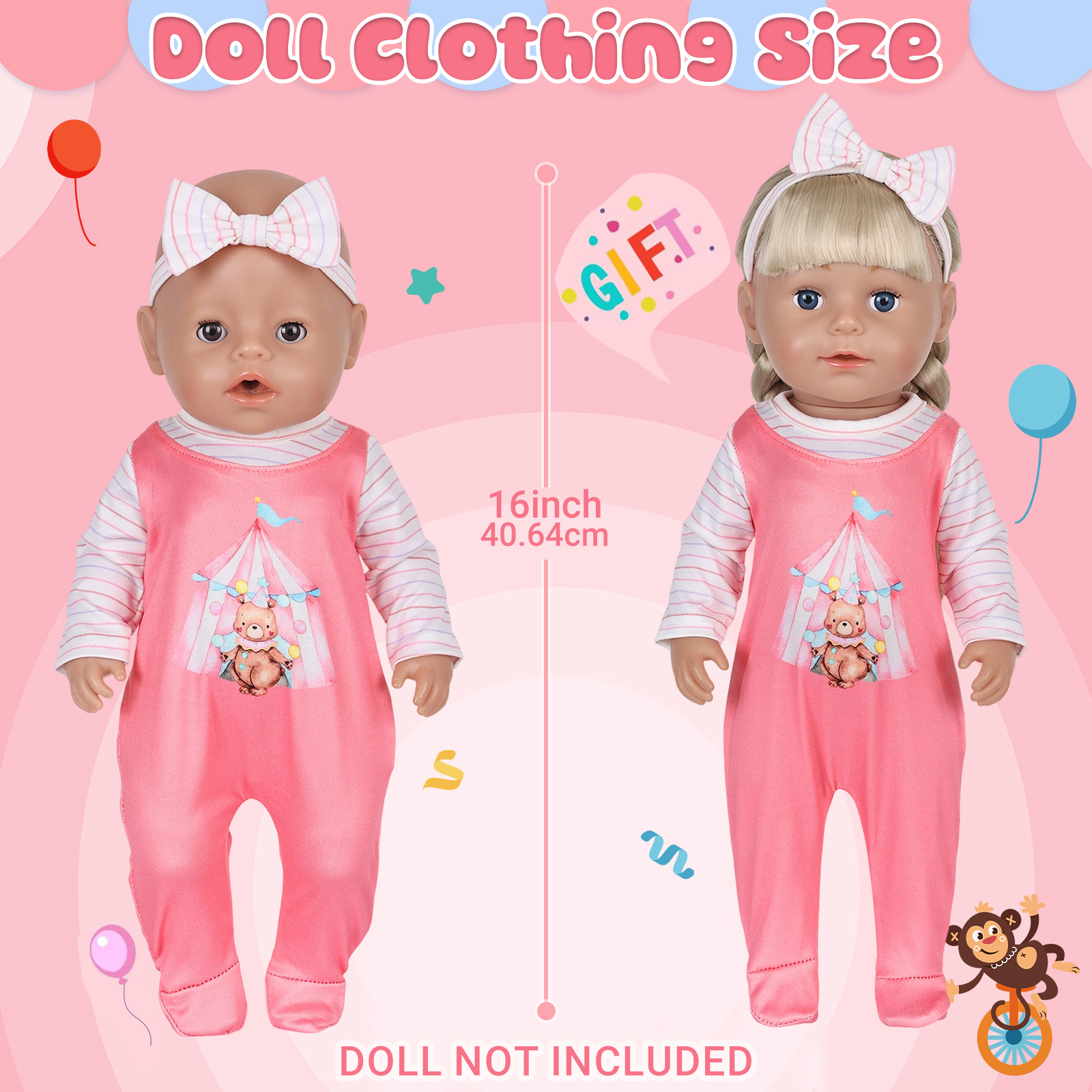 Doll Clothes for 16-18inch 40- - Baby Clothing Gift Set review and price