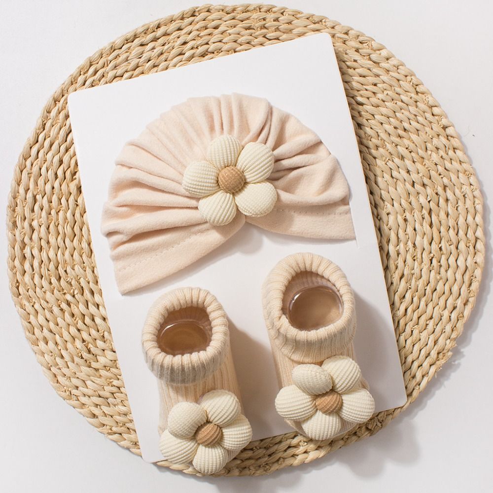 Sweet Big Flower Baby Hat Sock - Toddler Sock Set review and price
