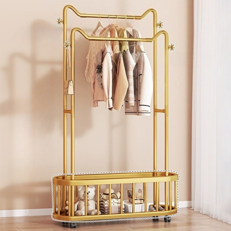 Household Clothes Hanger Floor - Baby Clothing Rack review and price