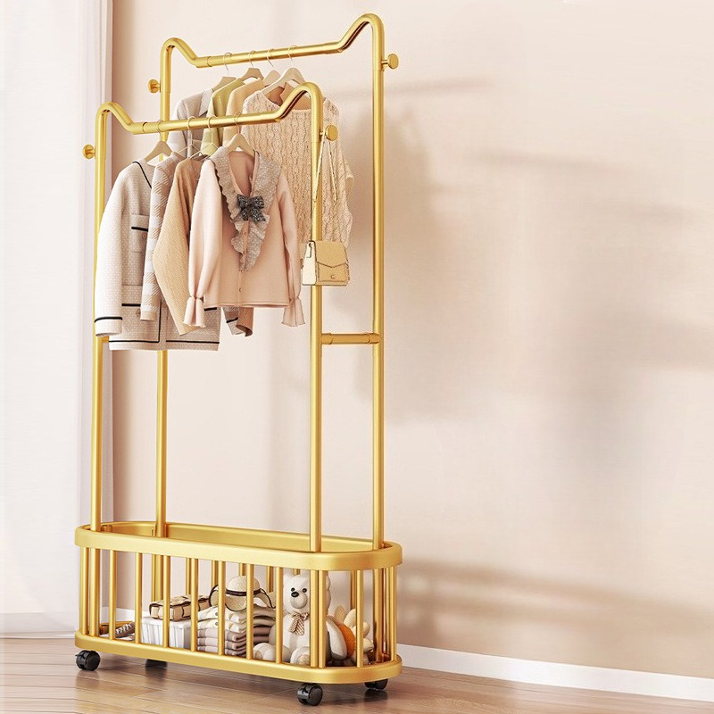 Household Clothes Hanger Floor - Baby Clothing Rack review and price