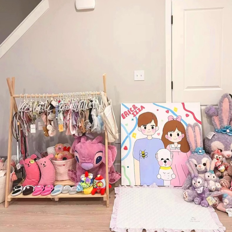 ‌Solid Wood Coat Rack System,  - Baby Clothing Rack review and price
