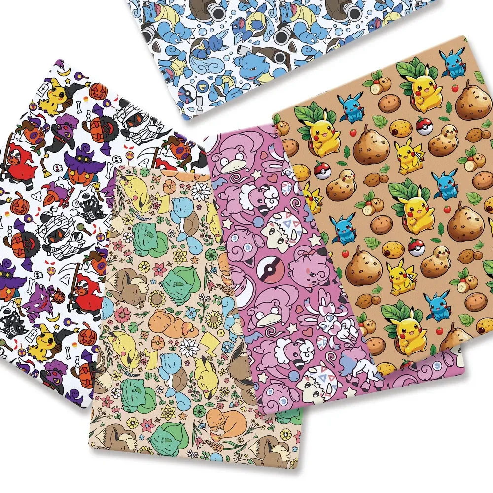 Pokemon Cartoon Fabric140*50cm - Baby Clothing Japan review and price