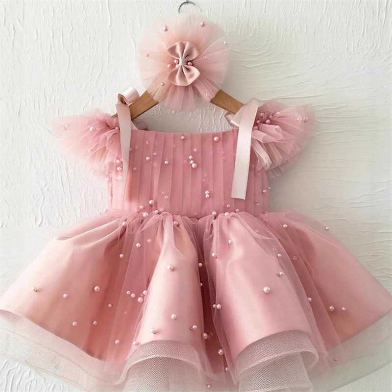 Kids Baby Princess Tulle Pearl - Baby Xmas Clothing review and price