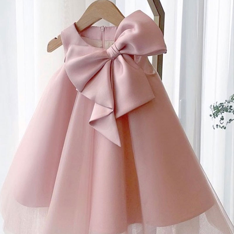 Summer Big Bow Baby Girl Dress - Baby Clothing Gift Set review and price