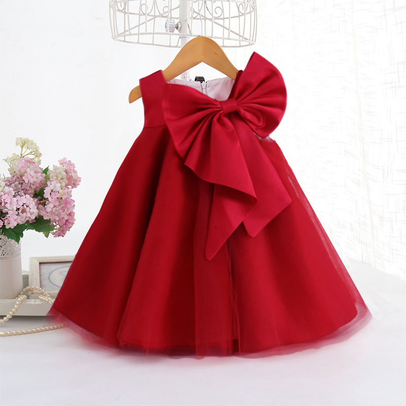 Summer Big Bow Baby Girl Dress - Baby Clothing Gift Set review and price