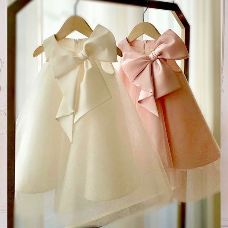 Summer Big Bow Baby Girl Dress - Baby Clothing Gift Set review and price
