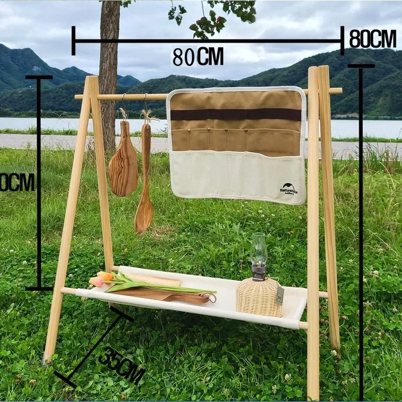 Solid wood portable hook rack  - Baby Clothing Rack review and price