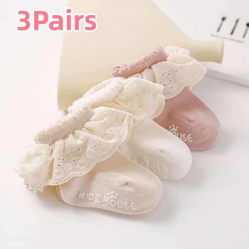 3Pairs/Set 0-3Y Baby Socks for - Toddler Sock Set review and price
