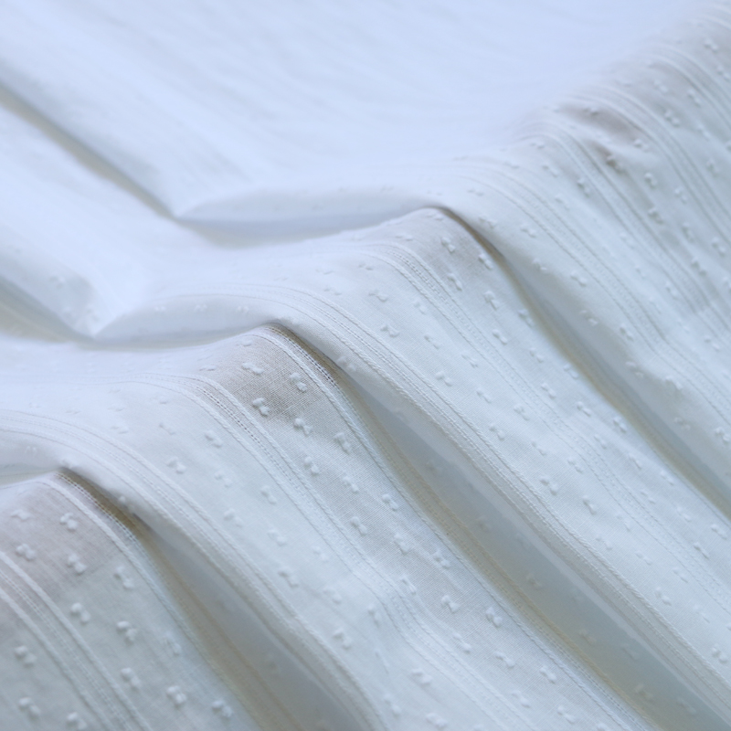 50cm*147cm White Cotton Jacqua - Baby Clothing Organic review and price