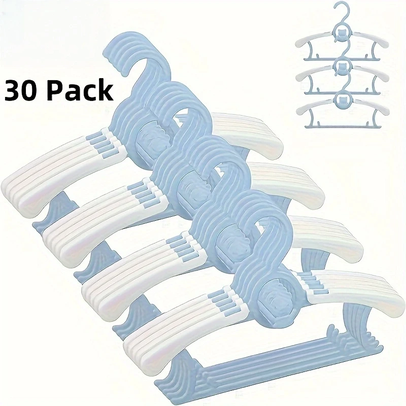 30 Pack PP Plastic Baby Clothe - Baby Clothing Rack review and price