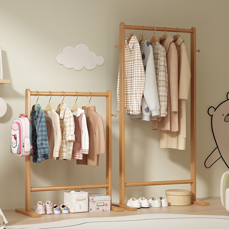 Small bamboo hat rack, floor h - Baby Clothing Rack review and price
